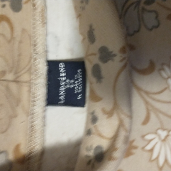Lands End woman's size SP long sleeve turtleneck 100% cotton - Picture 3 of 10